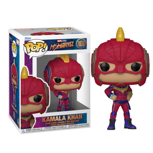 Funko Pop Kamala Khan Ms Marvel Casadelatinta