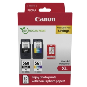 Pack Cartucho Original CANON PG545XL/CL546XL BK+C+M+Y - 8286B011