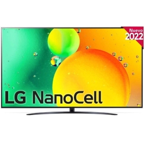 Televisor LG Nanocell 86NANO766QA - 86" · UHD 4K · USB · HDMI · WiFi · Negro