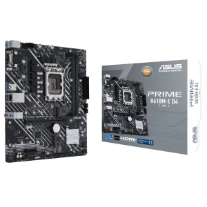 Placa Base ASUS Prime H610M-E 90MB19N0-M1EAYC - Socket 1700 · DDR4 · MicroATX