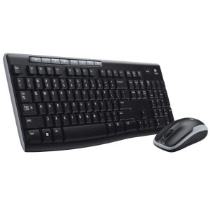 Pack Inalámbrico LOGITECH MK270 920-004513 - USB · Teclado y Ratón · 10m · Negro