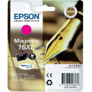 Cartucho Original EPSON 16XL Magenta - C13T16334010