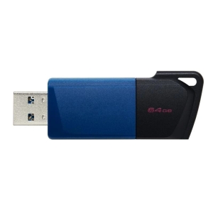 Pendrive KINSTON DataTraveler Exodia M DTXM/64GB - 64GB · USB 3.2 · Negro/Azul