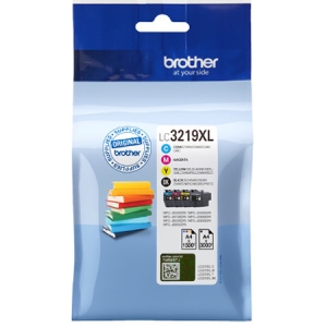 Pack Cartucho Original BROTHER LC3219XL BK+C+M+Y - LC3219XLVAL