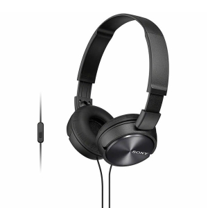 Auriculares Diadema con Cable SONY MDRZX310APB - Jack 3.5mm · Cable 1,2 m · Micrófono · Negro