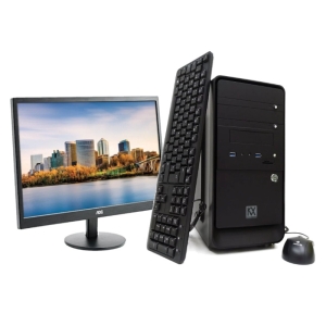Pack PC para Oficina i5 Gen10 Completo más Monitor AOC M247SWH 23.6\&#34; FHD
