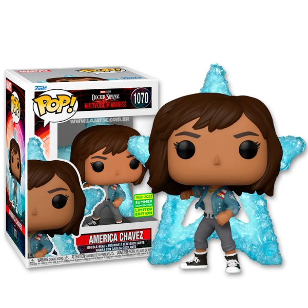 FUNKO POP America Chavez 1070 Doctor Strange en el Multiverso