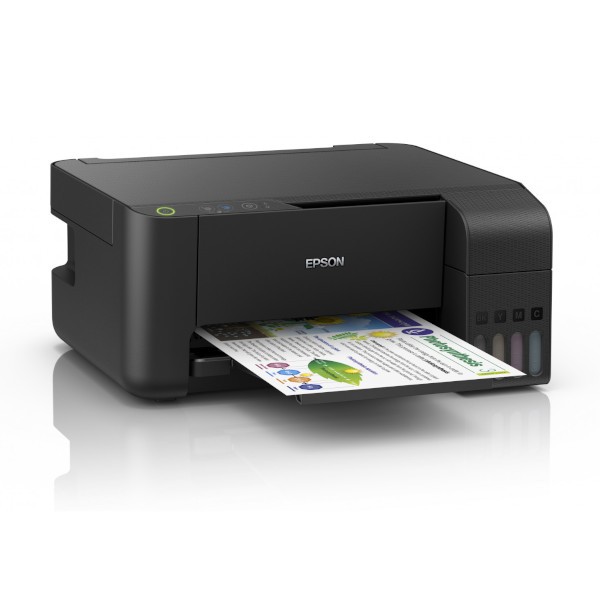 Impresora Multifunción Tinta Epson Ecotank ET- L3110 C11CG87403B1 Color -  33PPM · 5760x1440 · 1200pp