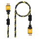 Cable HDMI V1.4 Tipo A/M a HDMI Tipo A/M - 3 m · Negro · Amarillo