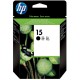 HP - Cartucho tinta 15 original negro 500 pág. - C6615D